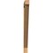 Ekena Millwork Traditional Block Smooth Bracket, Western Red Cedar, 3 1/2"W x 40"D x 44"H BKT04X40X44TRA05SWR - alternate 2